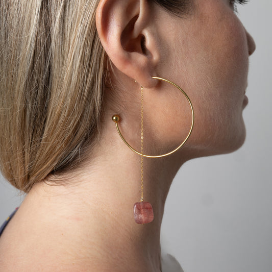 Gravity Fold | Strawberry Quartz