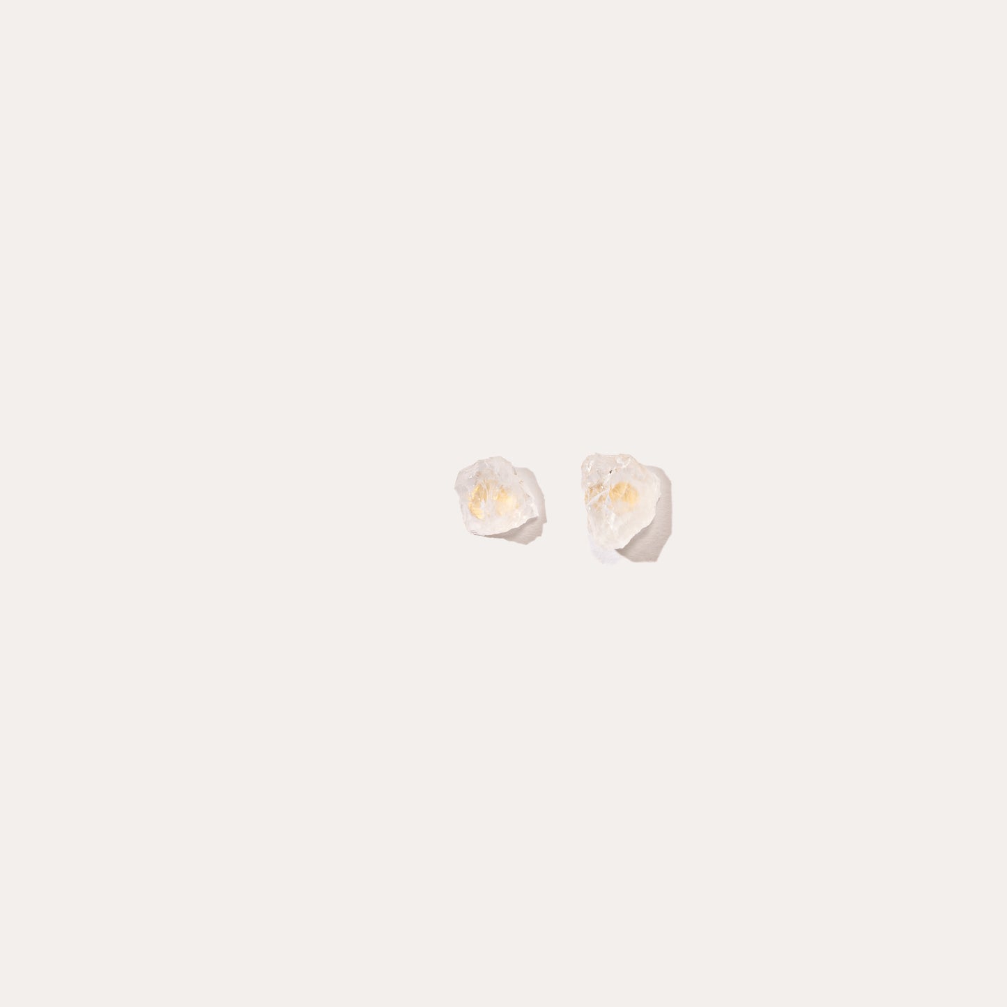 Raw Stud | Clear Quartz