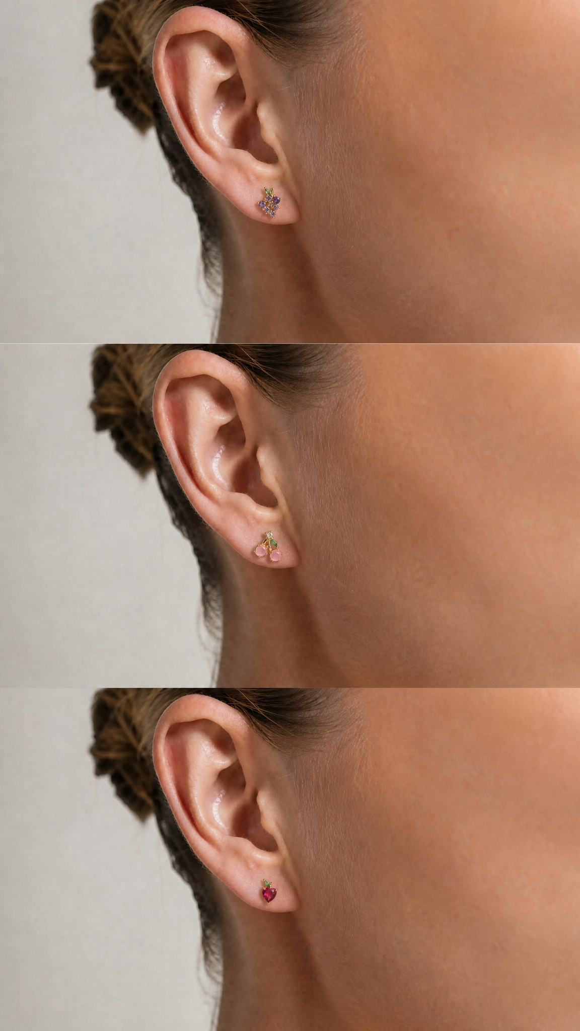Strawberry studs