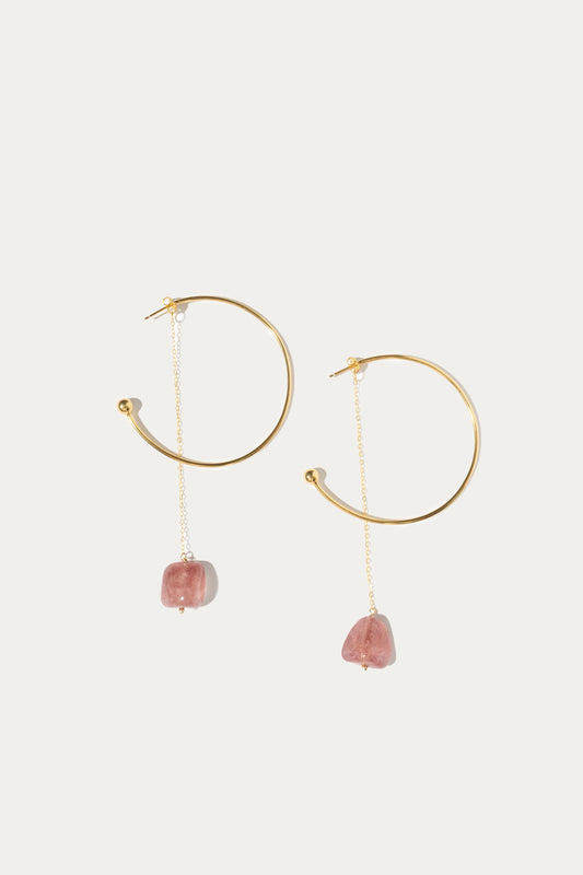 Gravity Fold | Strawberry Quartz