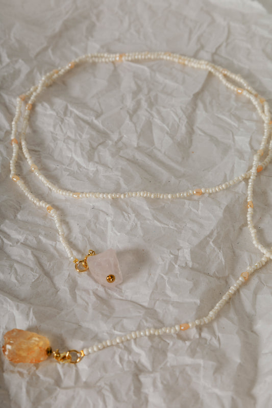 Birth Drop | October - Rose Quartz