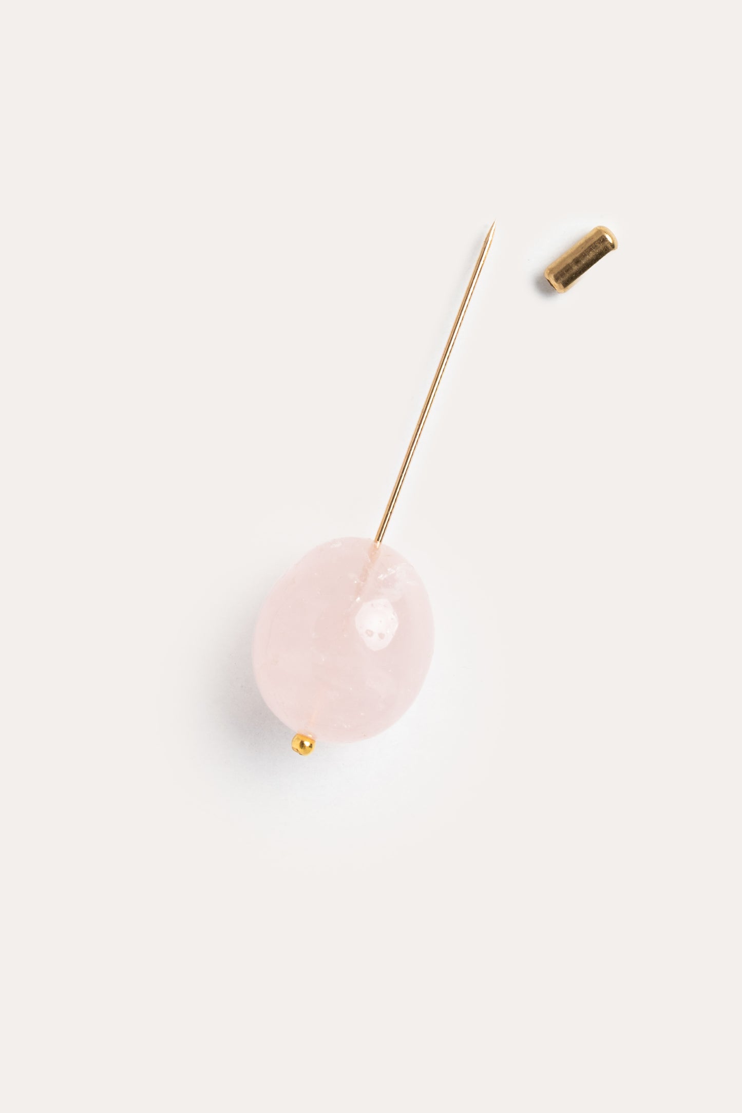 Lolli Pin | Rose Quartz