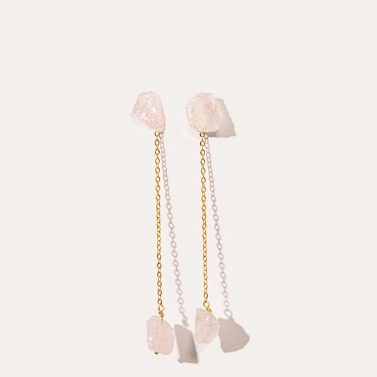 Raw Drop | Rose Quartz