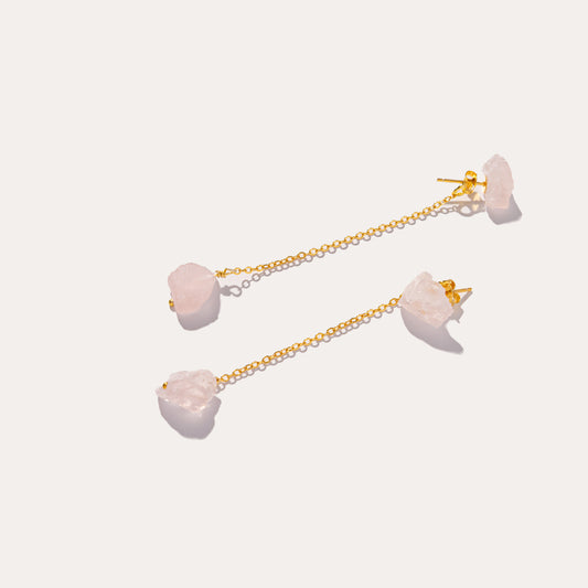 Raw Drop | Rose Quartz