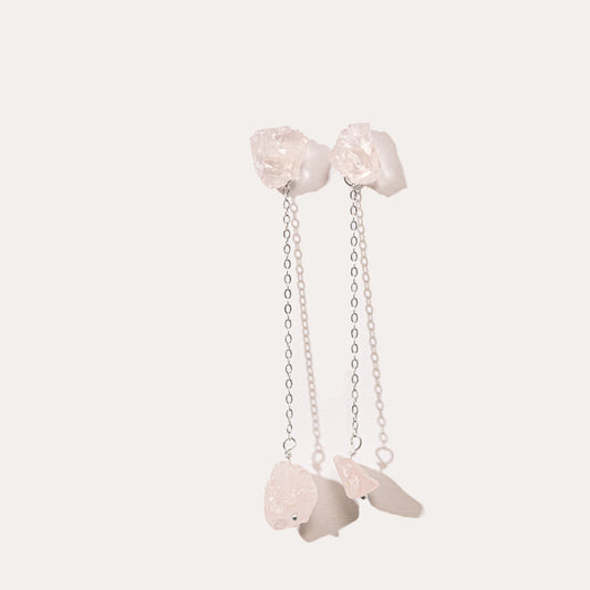 Raw Drop | Rose Quartz