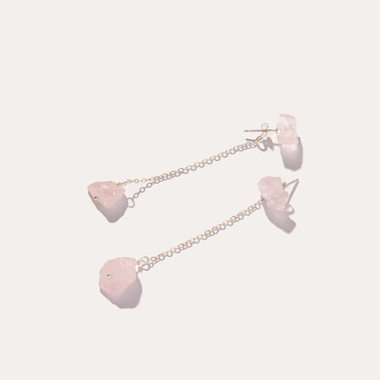 Raw Drop | Rose Quartz