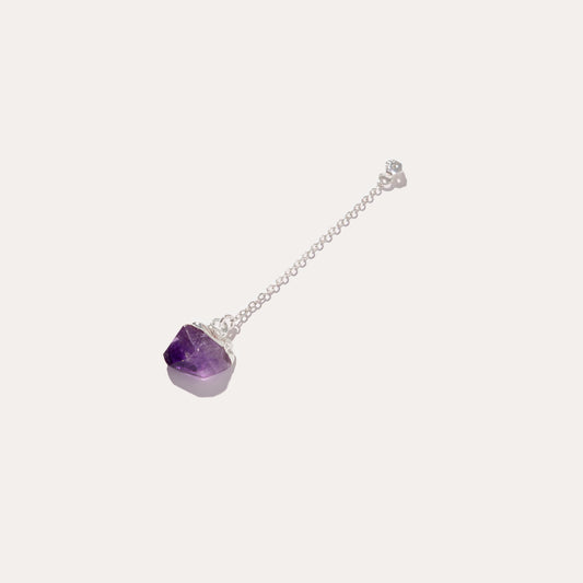 Raw Drop Amethyst | Metallic Foil