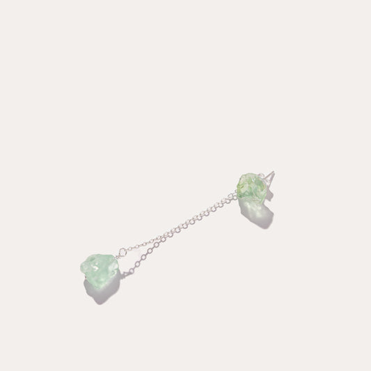 Raw Drop I Green Fluorite