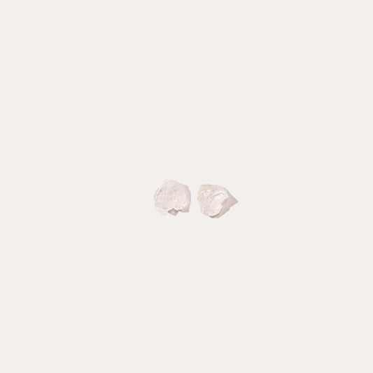Raw Stud | Clear Quartz