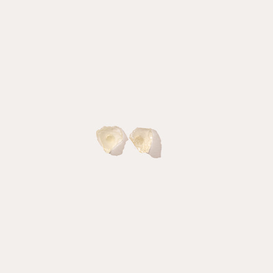 Raw Stud | Lemon Quartz